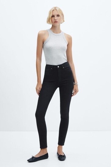 Mango High-Rise Skinny Jeans