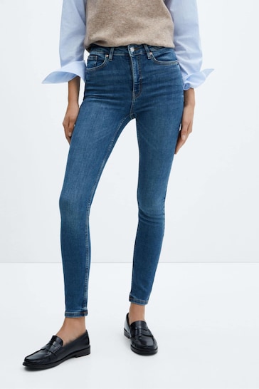 Mango High-Rise Skinny Jeans