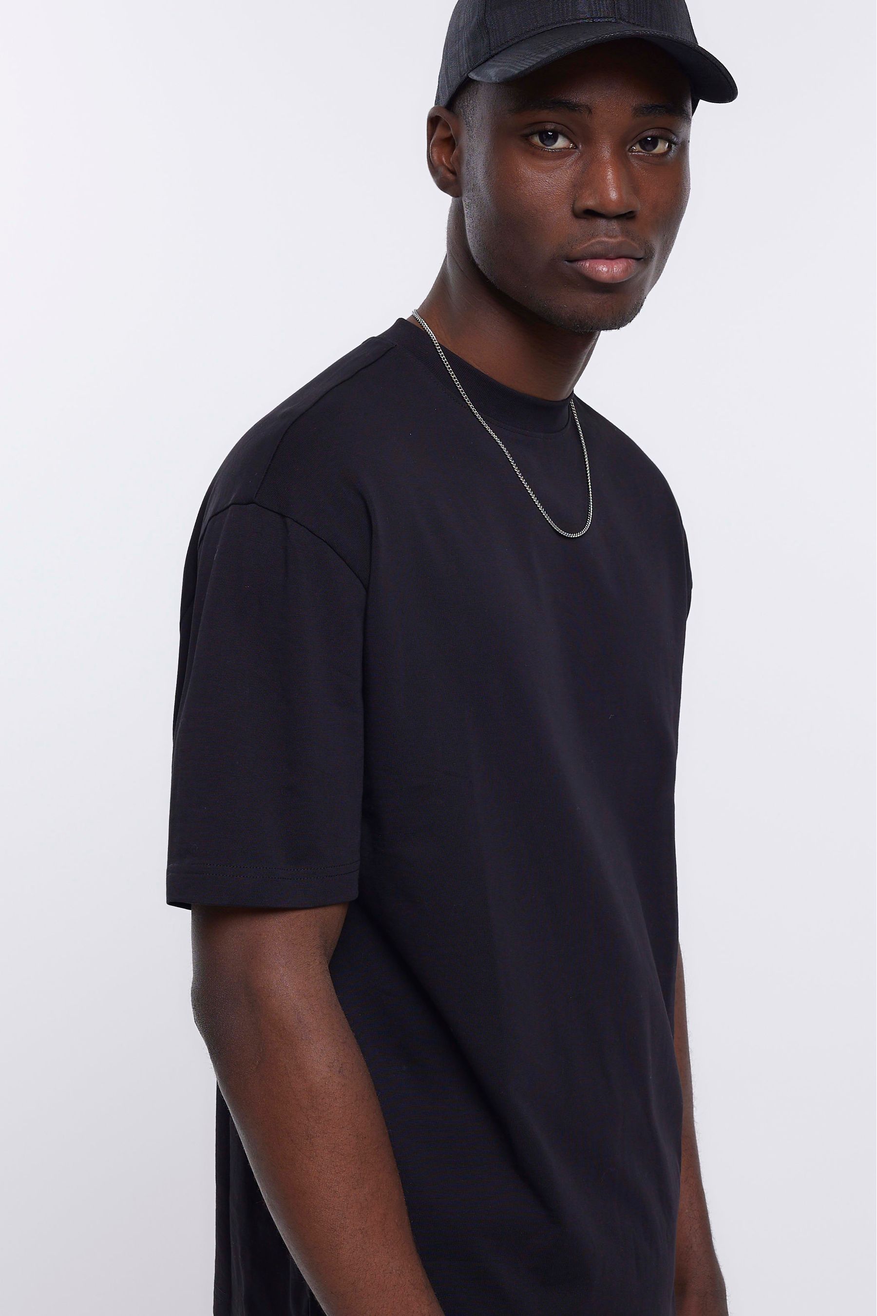 Oversized t top shirt river island