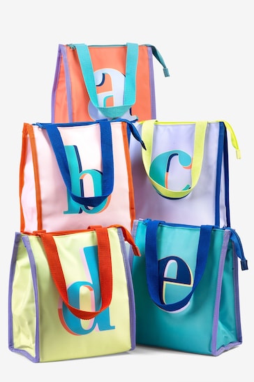 Brights Monogram Lunch Bag