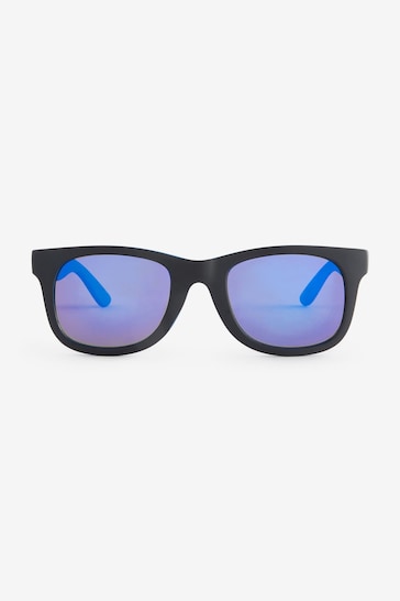Cobalt Blue/Black Preppy Sunglasses