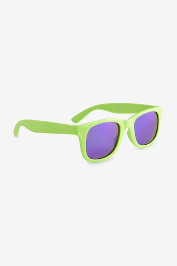 Lime Green Preppy Sunglasses