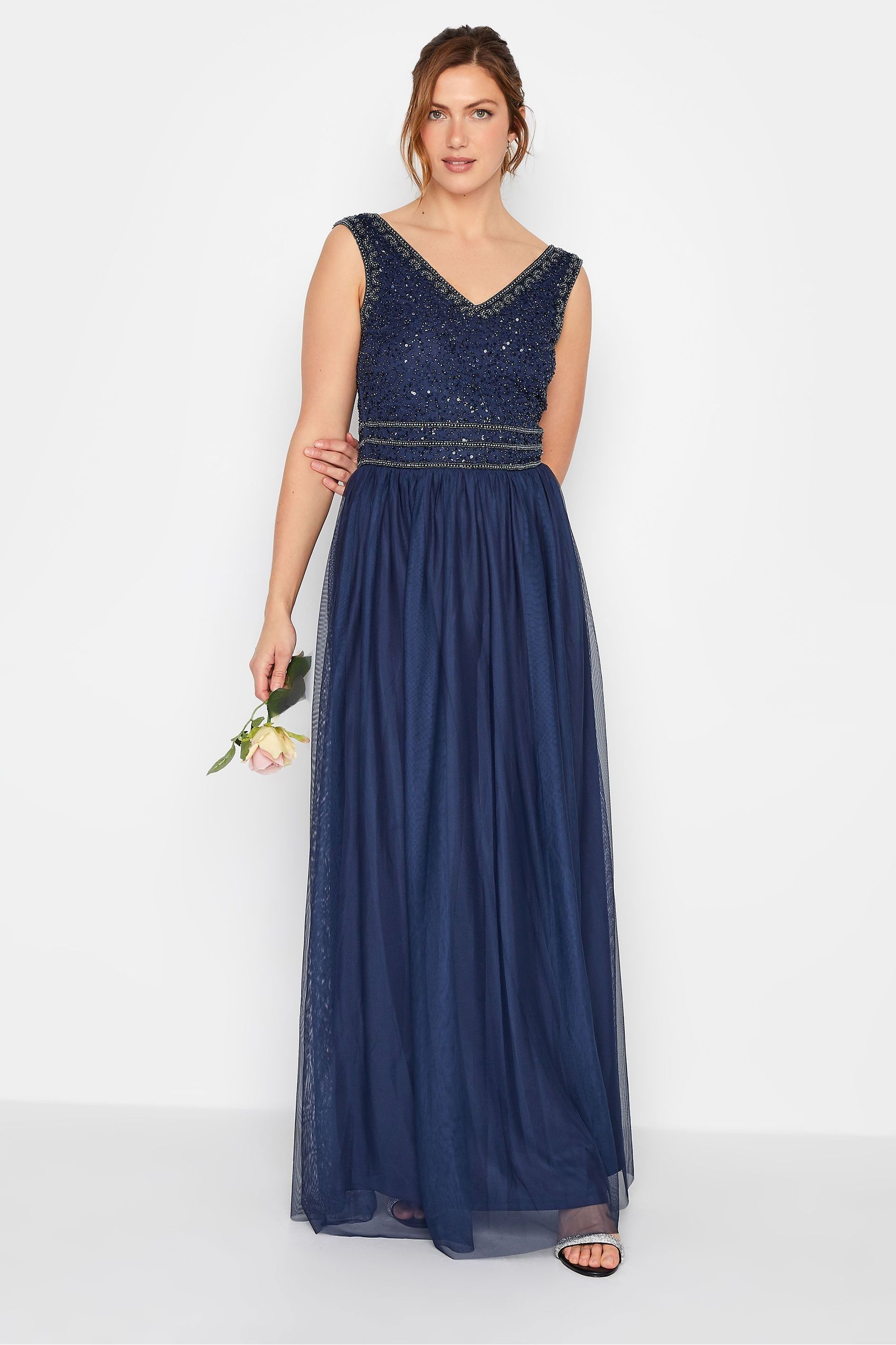 Beaded maxi hotsell dress uk