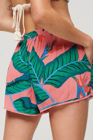 Superdry Pink Beach Shorts