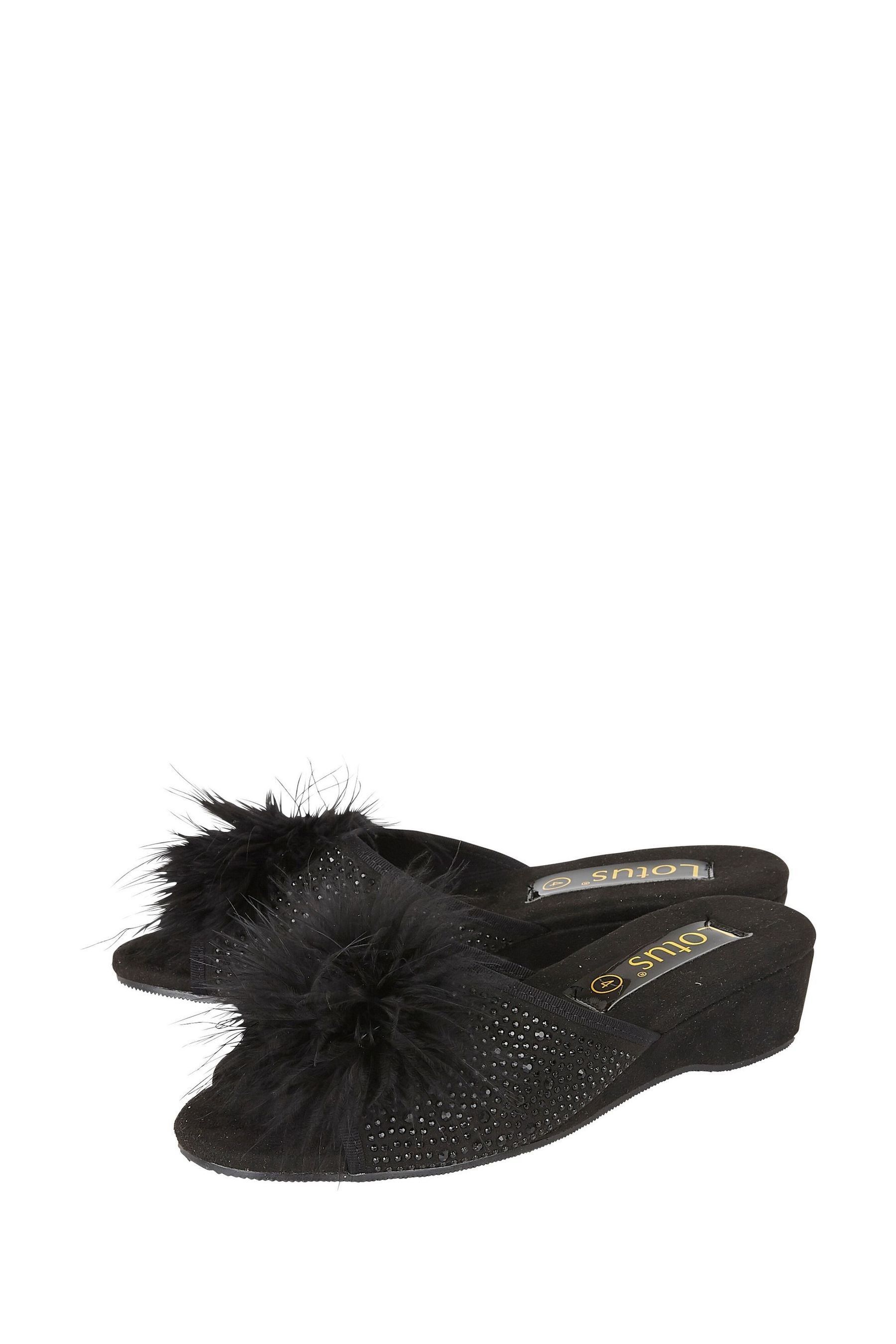 Mule wedge slippers hot sale