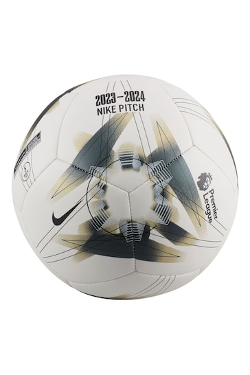 Nike White Premier League Pitch Football Ball
