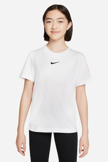 Nike White Oversized Essential T-Shirt