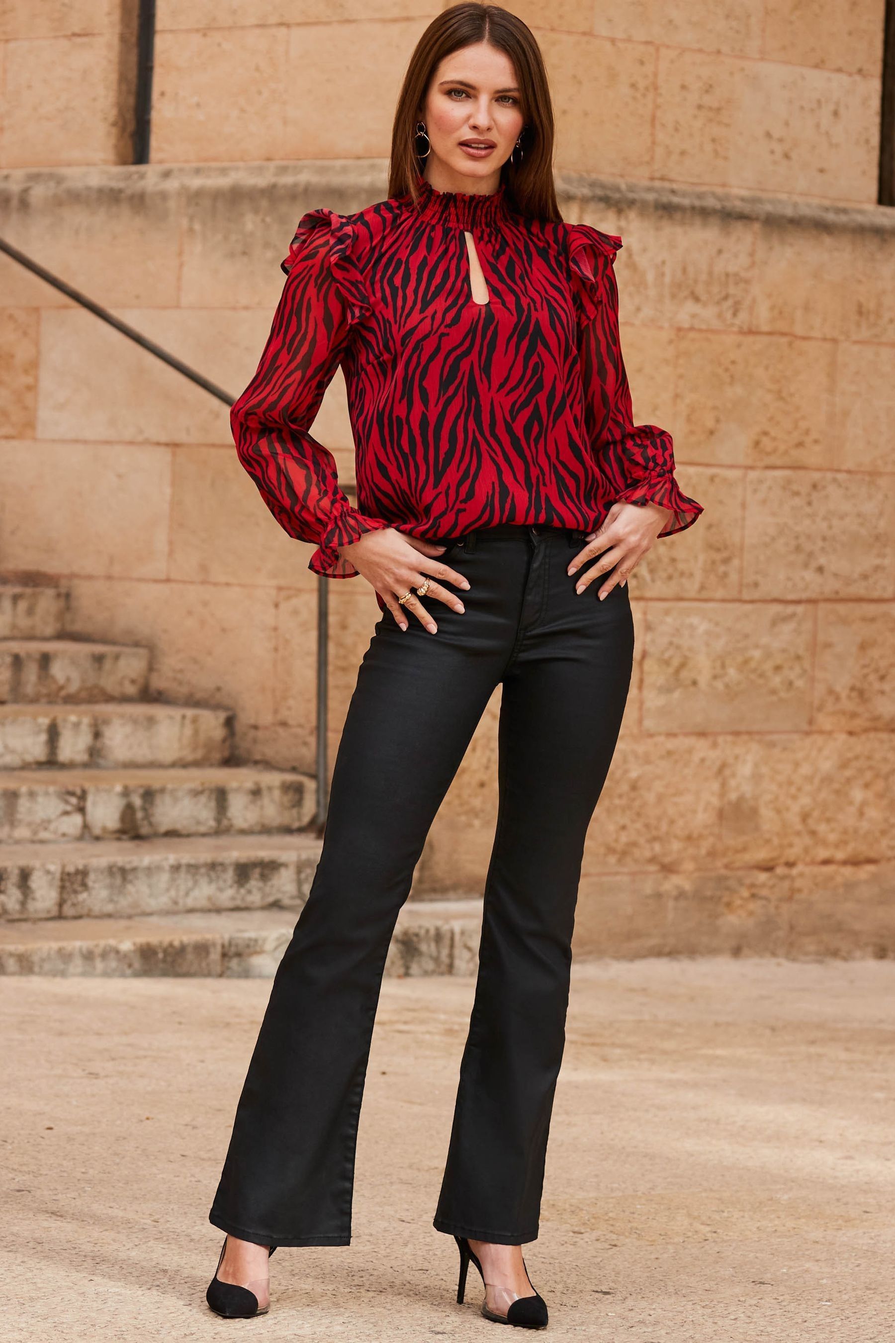 Next coated jeans discount