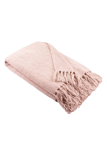 Appletree Natural So Soft Chenile Throw
