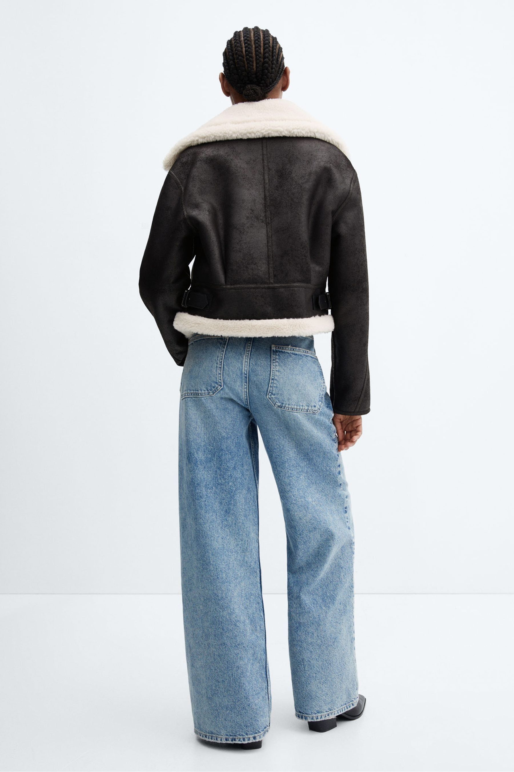 Double sided jacket zara top