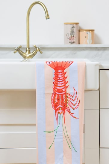 Yvonne Ellen Set of 2 Lobster Tea Towel