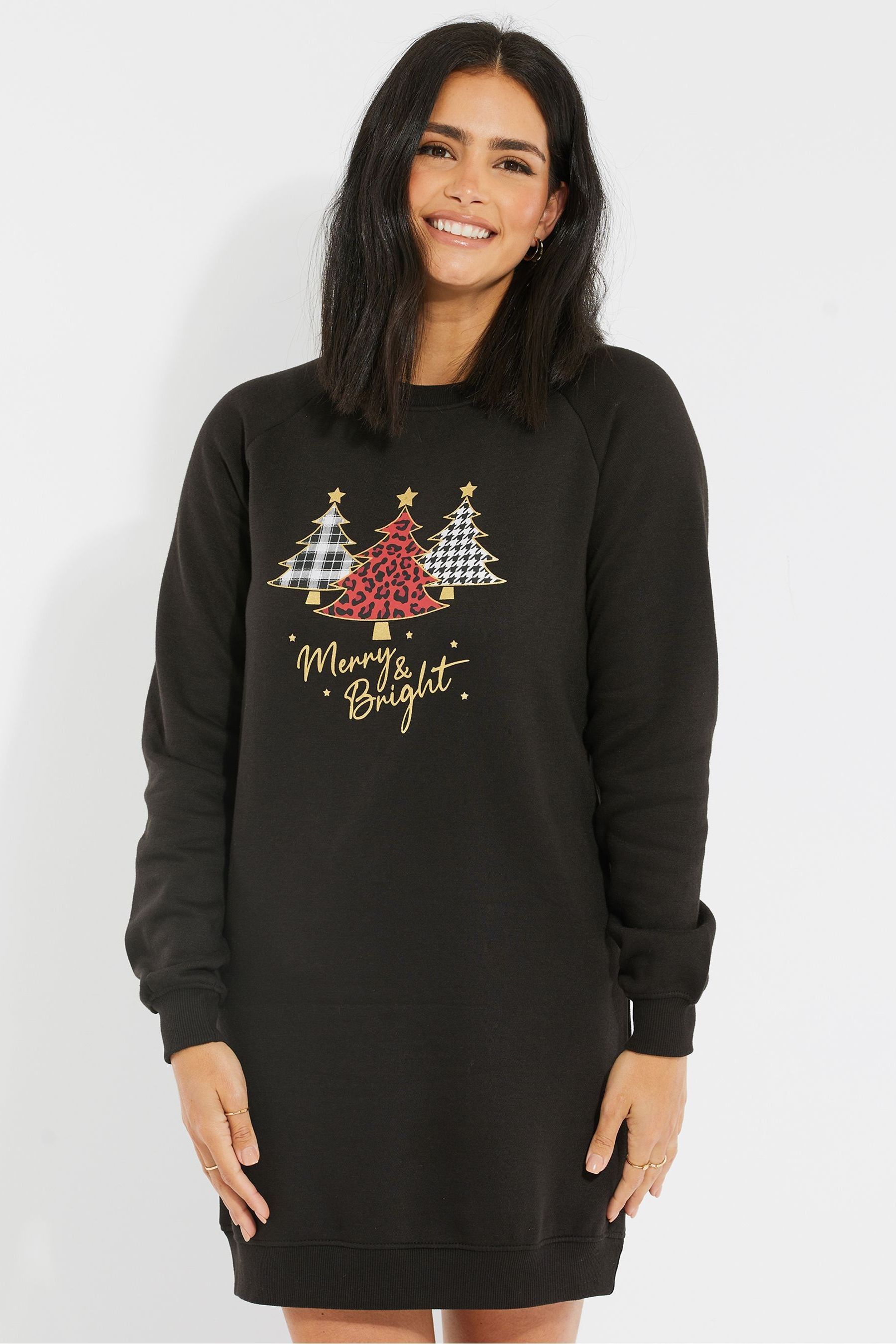 Longline on sale xmas jumper
