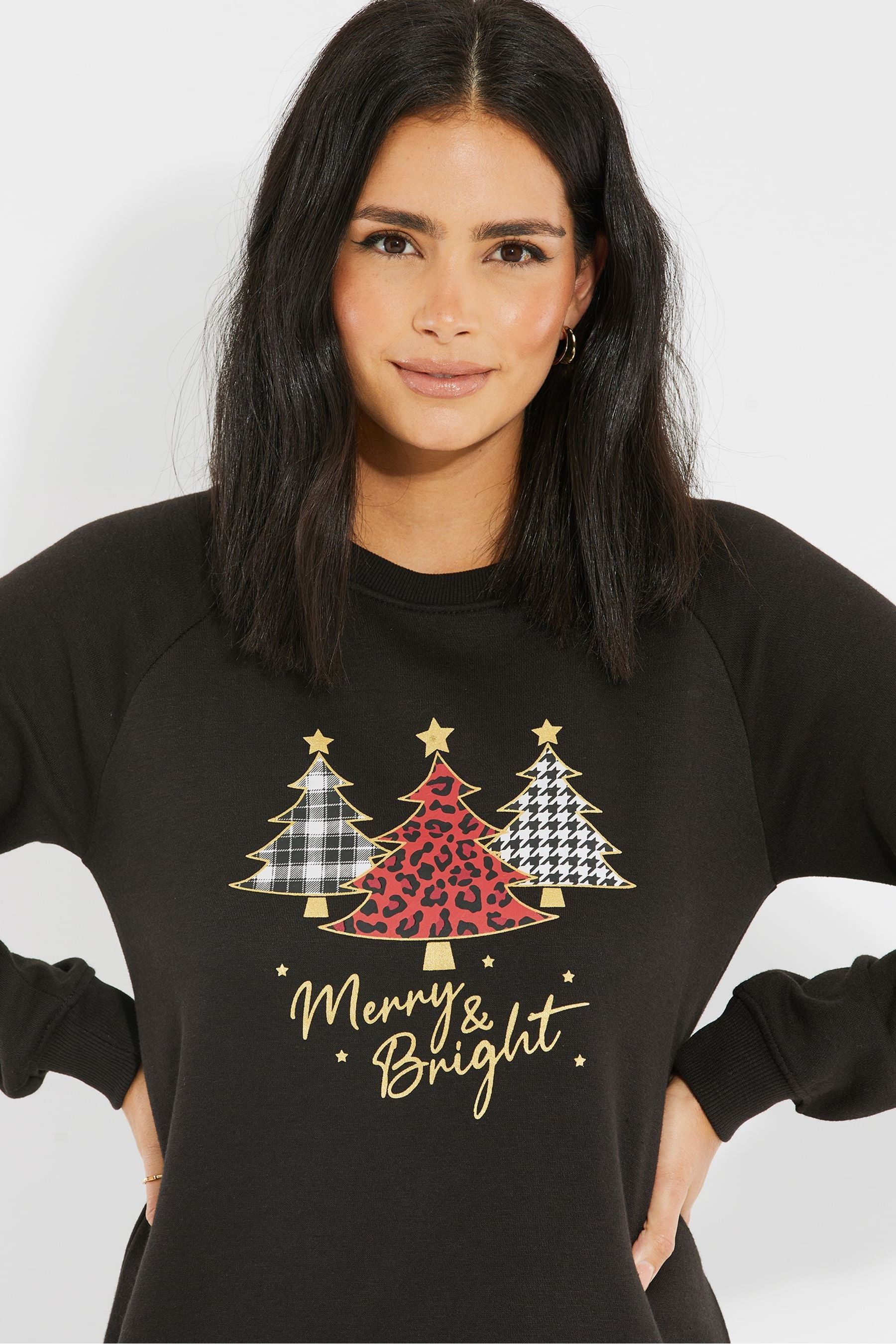 Longline xmas discount jumper