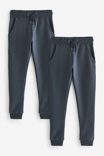 Navy Skinny Fit Joggers 2 Pack (3-16yrs)