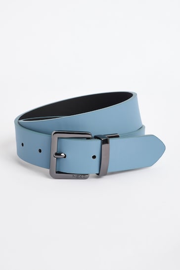 Blue/Black Reversible Belt