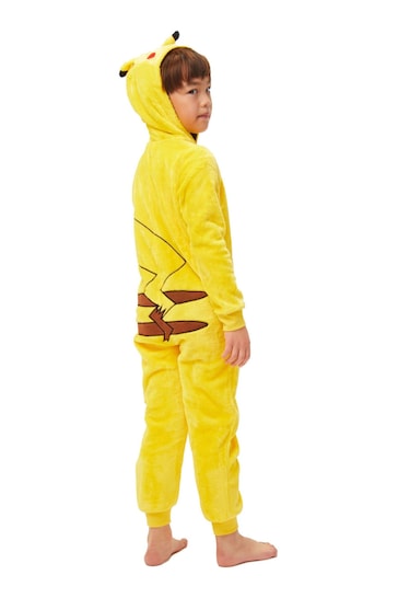 Character Yellow Pokemon Onesie Pikachu Pyjamas