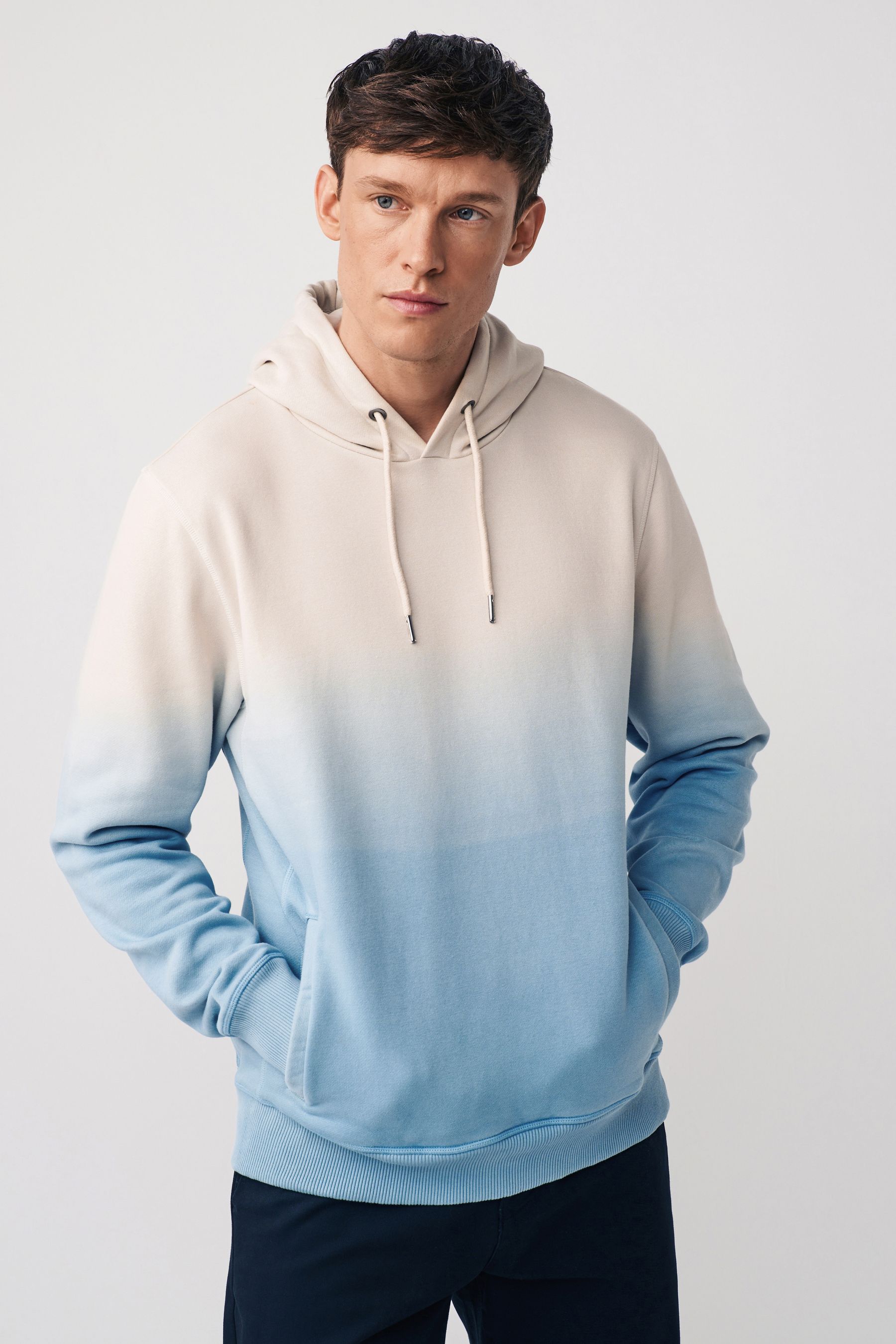 Blue ombre hoodie best sale