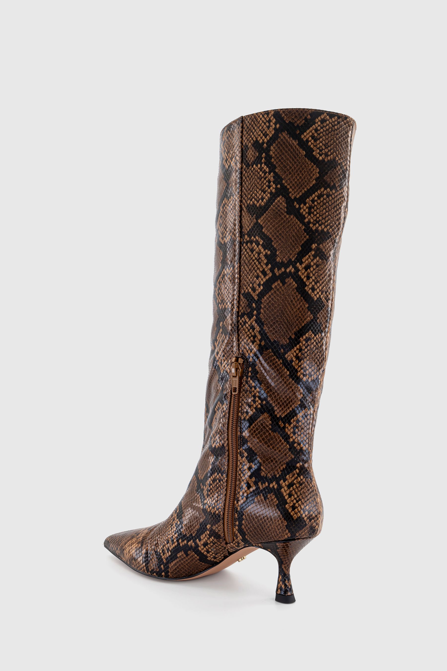 Office kitten heel boots online