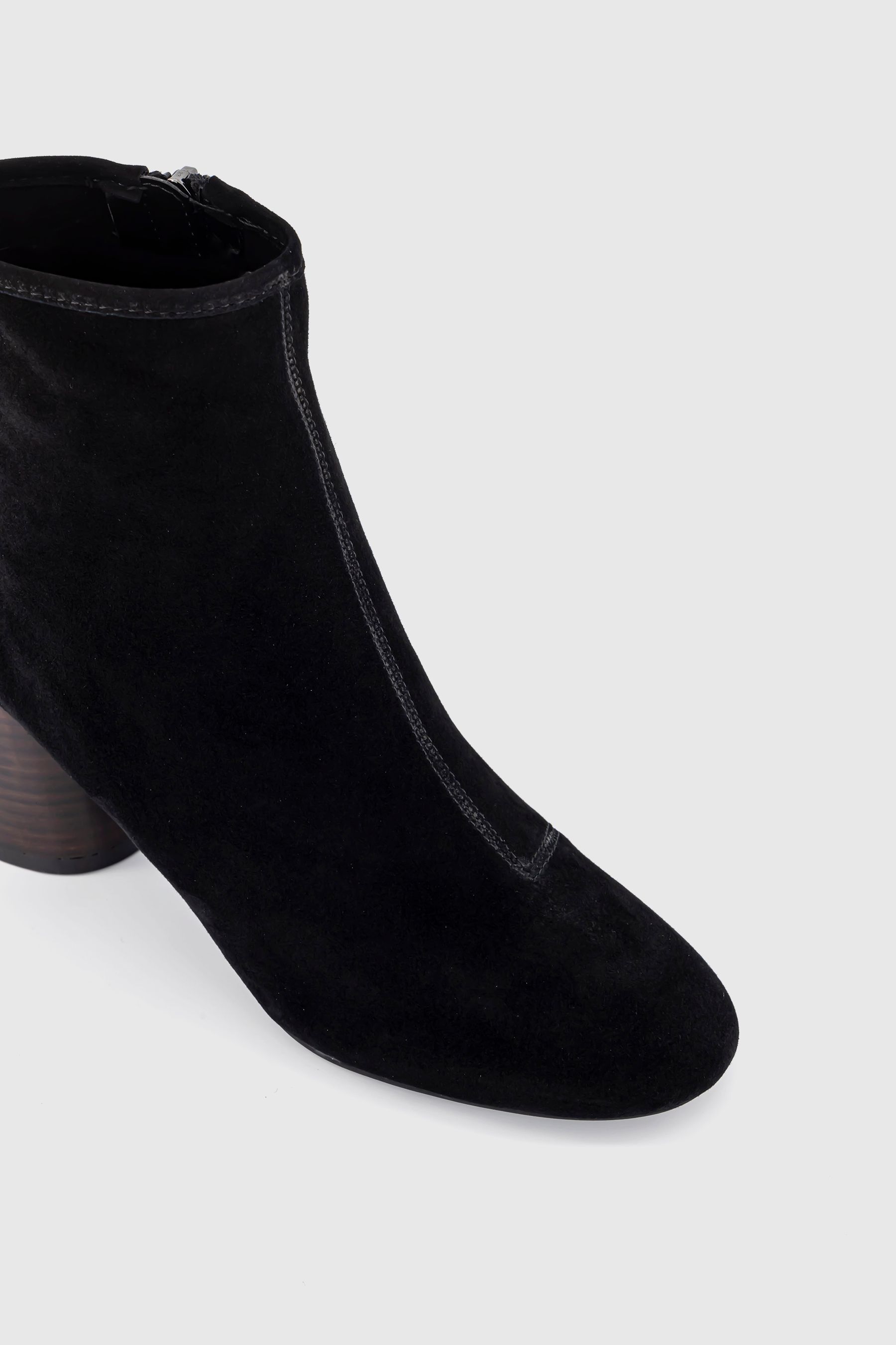 Office black suede boots on sale