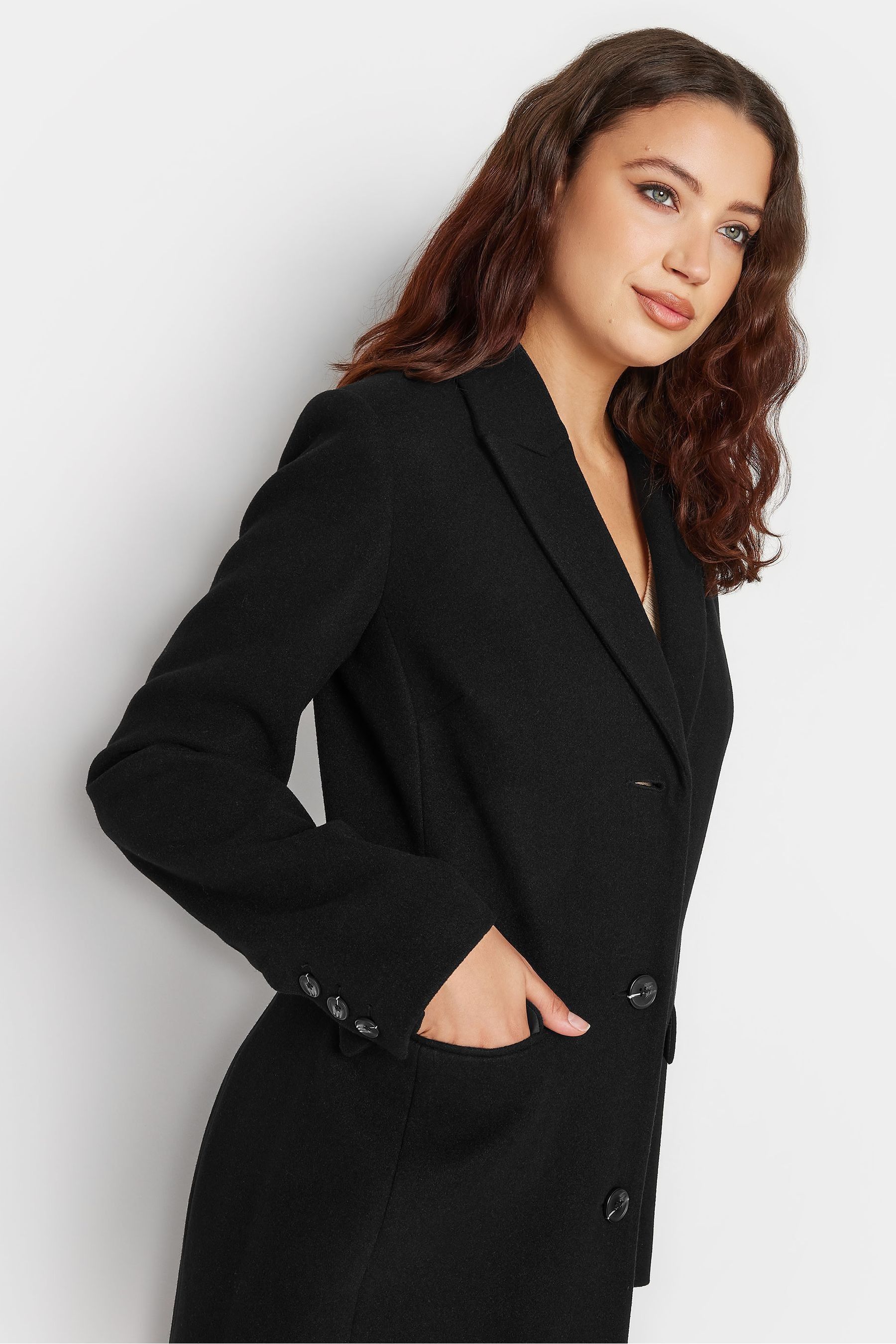 Tall wool coat womens hot sale