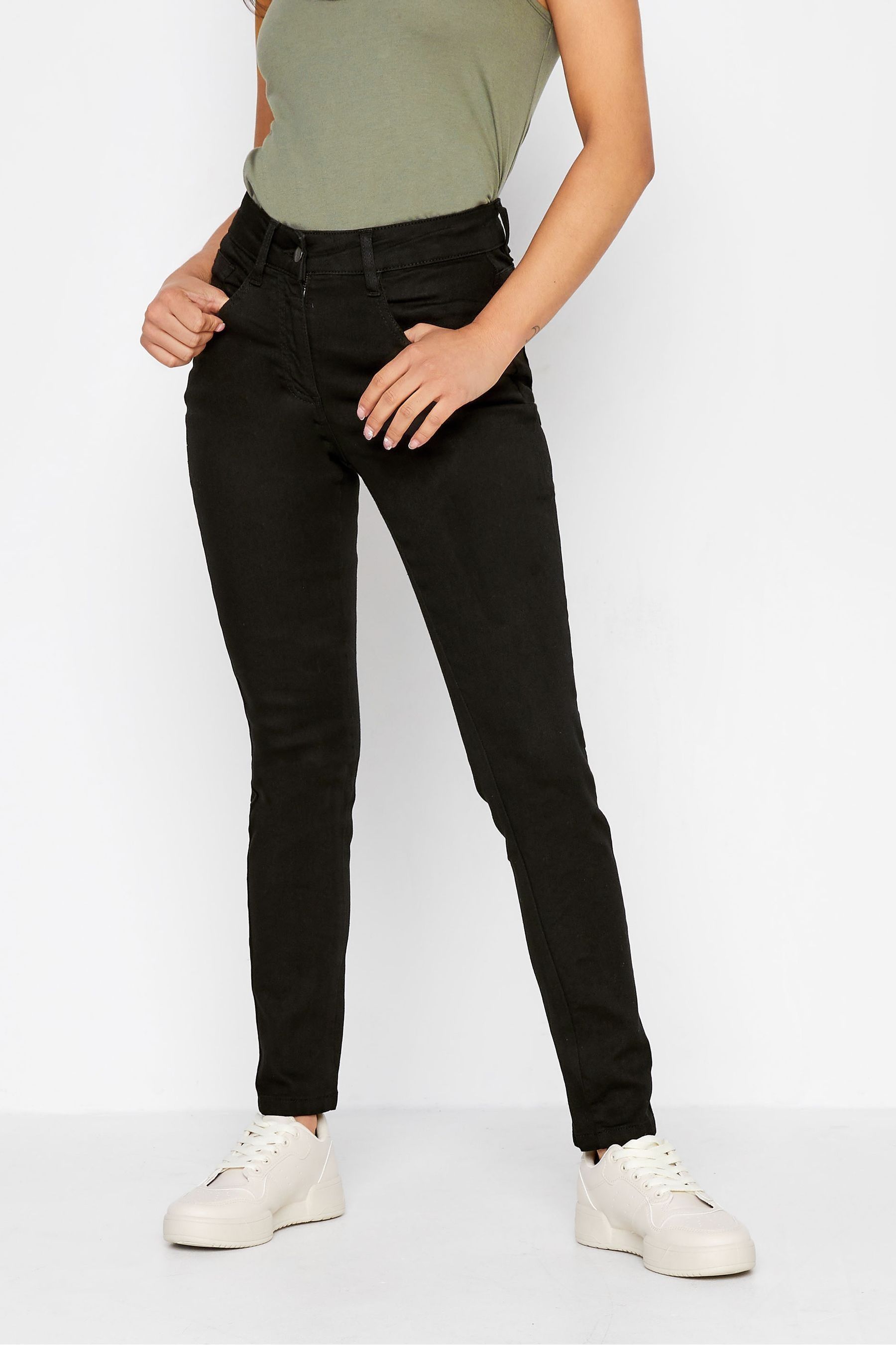 Skinny best sale petite black
