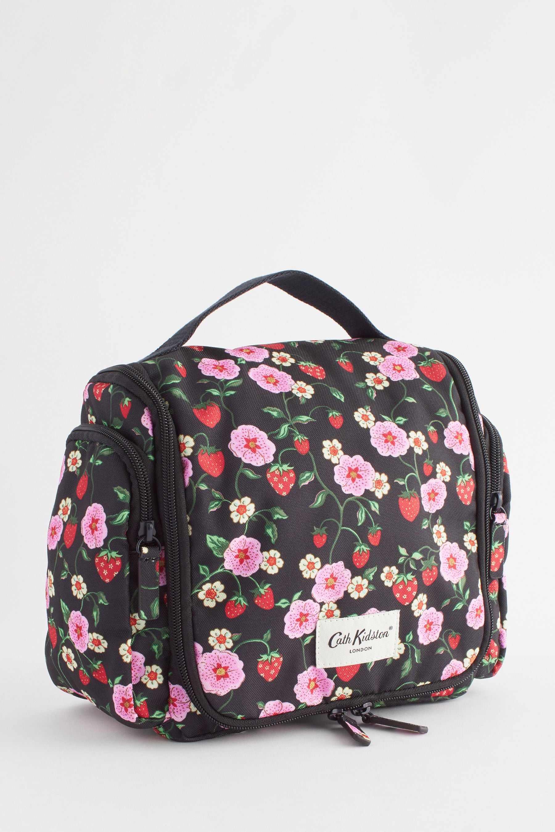 Buy Cath Kidston Black Floral Print Large Washbag from the Next UK online shop