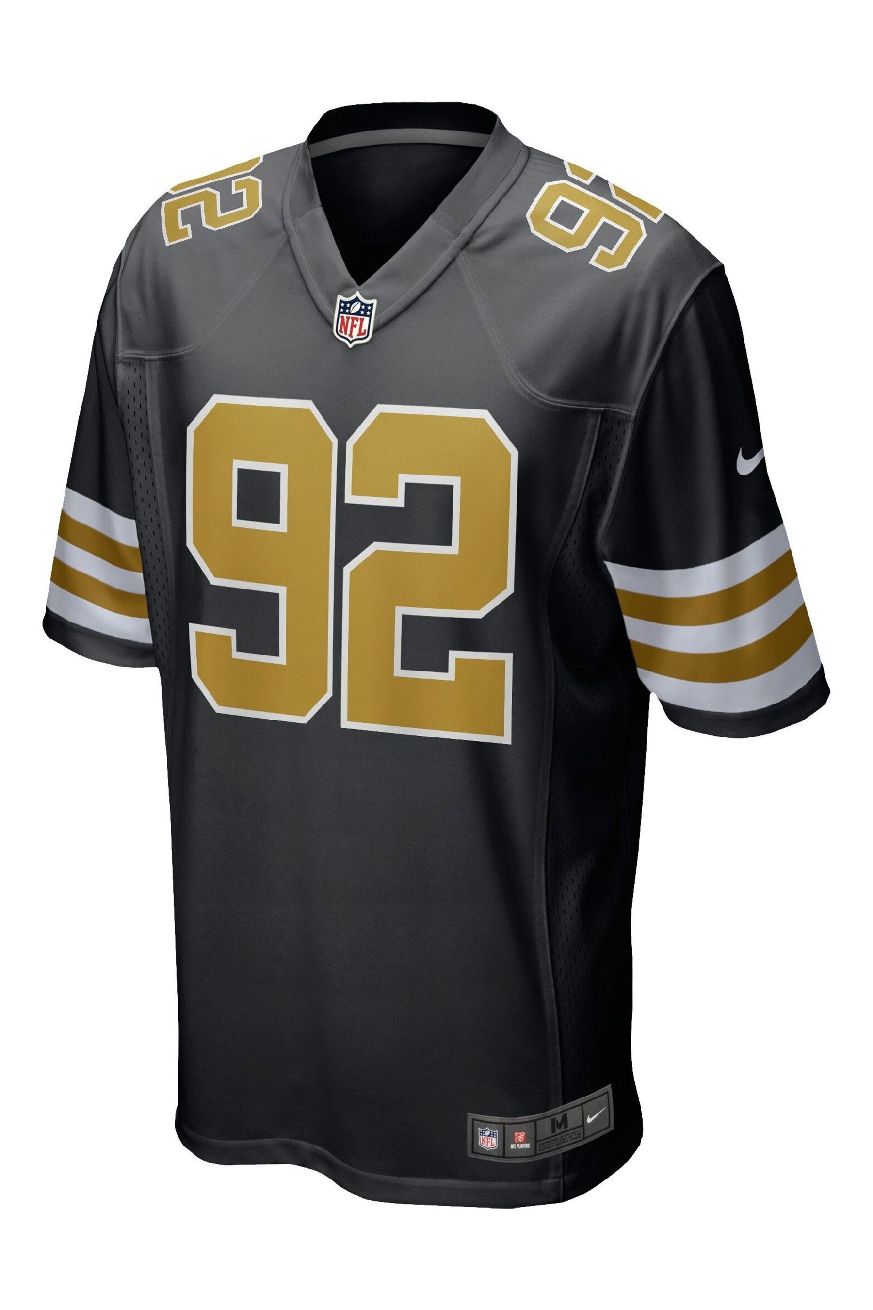 Buy Fanatics New Orleans Saints Alternate Game Black Jersey