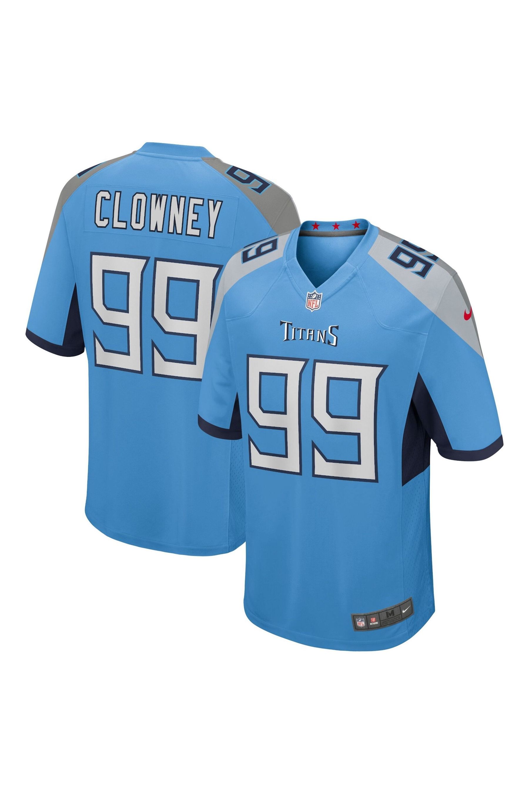 Buy Fanatics Blue Tennessee Titans Game Alternate Jersey
