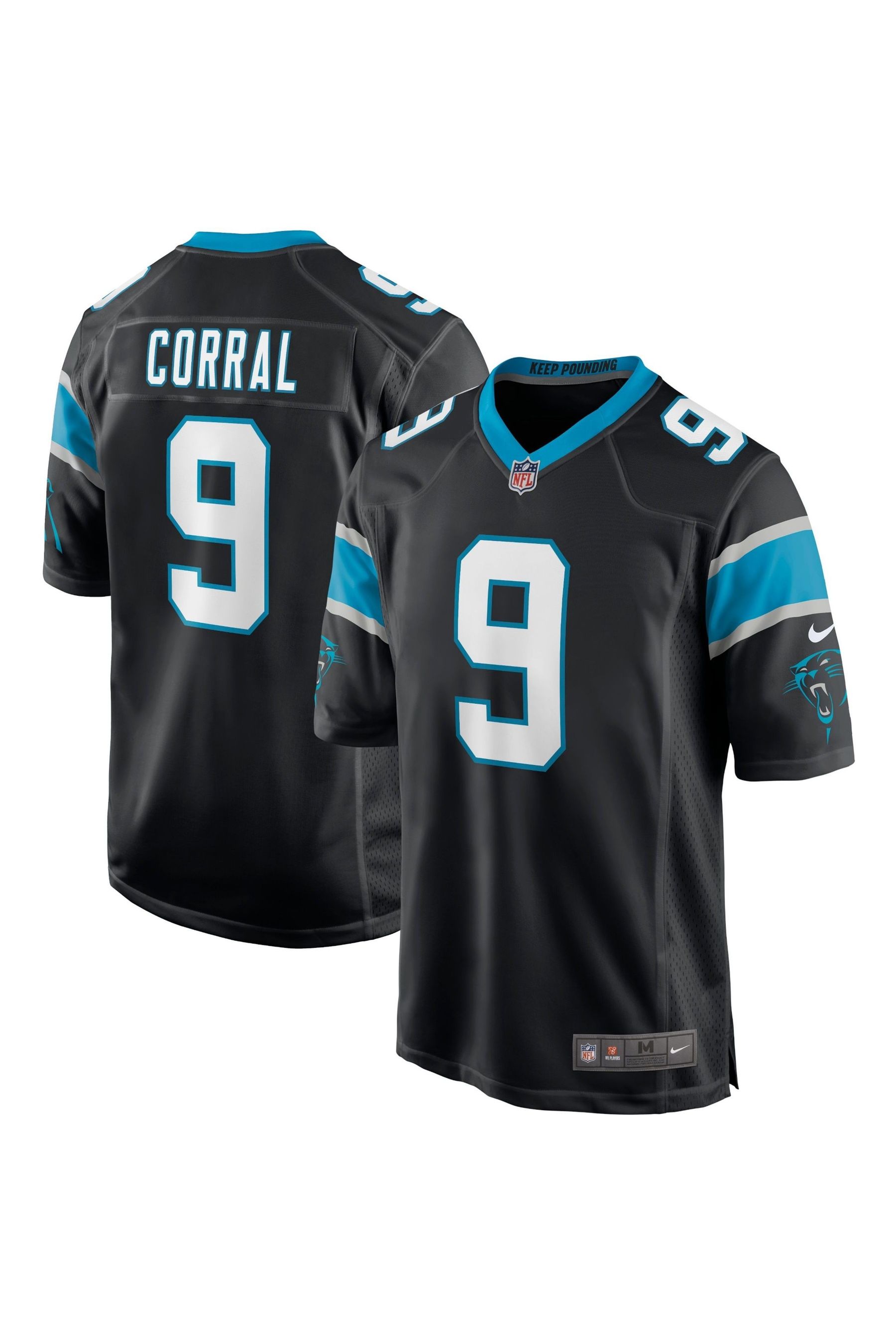 Black carolina panthers jersey online
