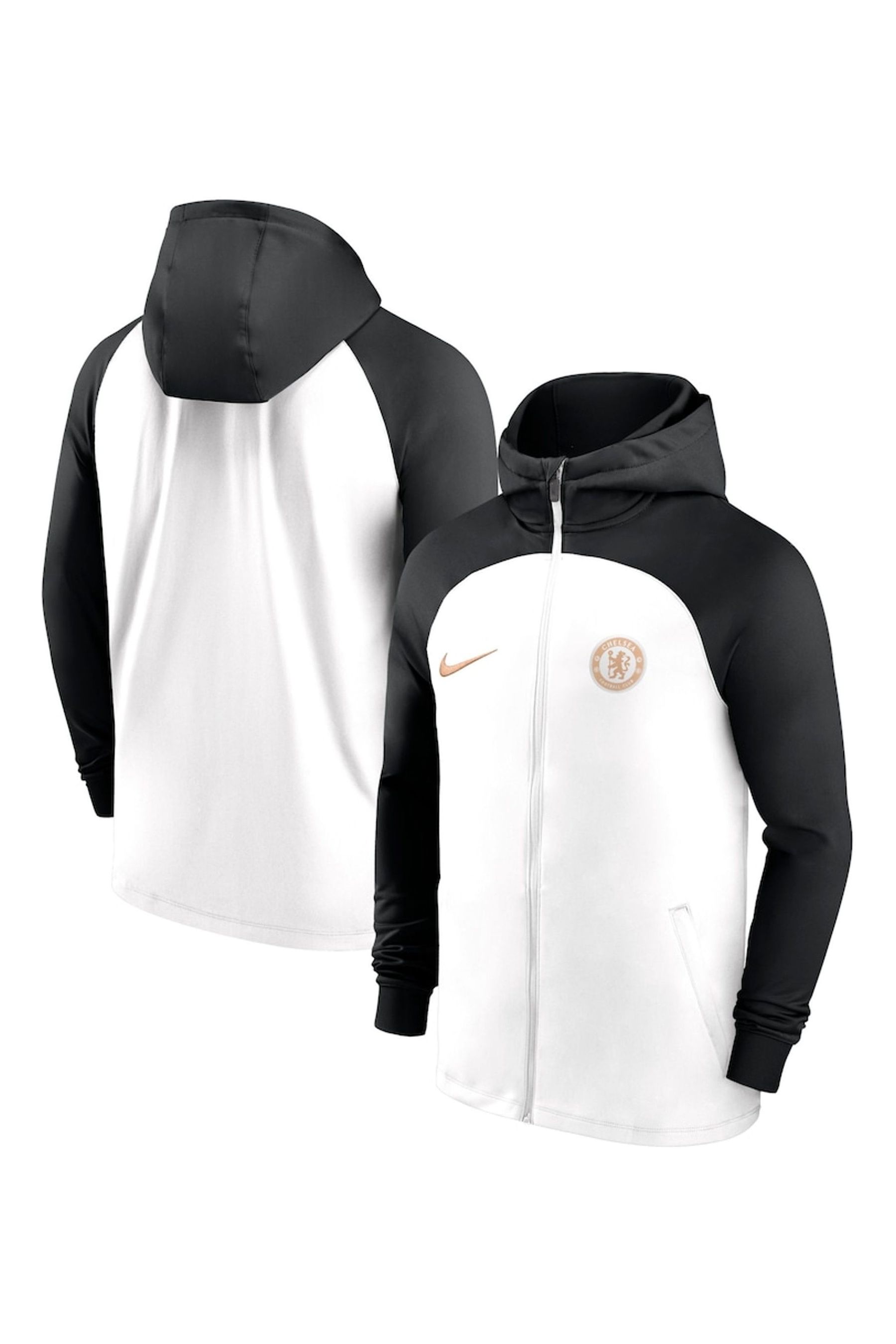 Buy Nike White Chelsea Strike Hooded Tracksuit from the Next UK
