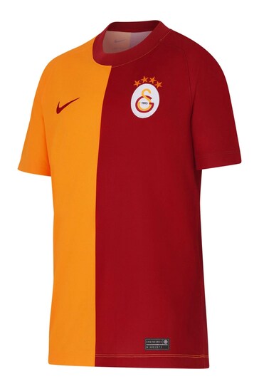 Nike Orange Galatasaray Home Football Shirt Kids
