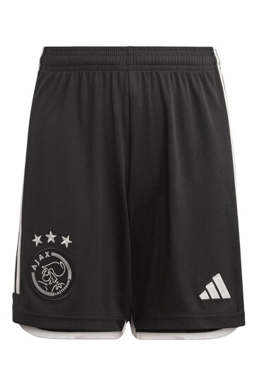 adidas Black Ajax Third Shorts 2023-24