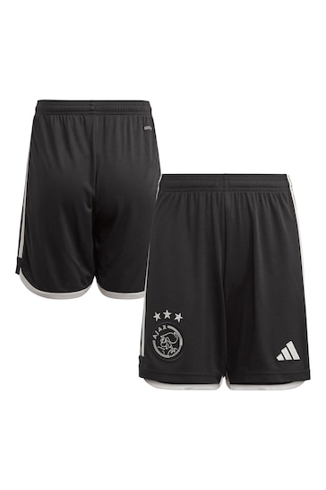 adidas Black Ajax Third Shorts 2023-24