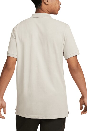 Nike Grey Barcelona Pique Polo Shirt