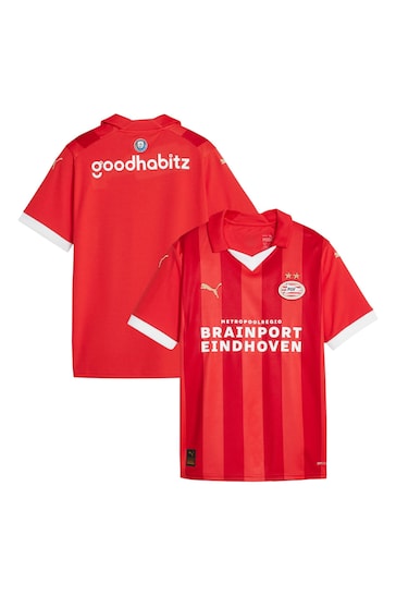 Puma Red PSV Eindhoven Home Shirt 2023-24 Kids