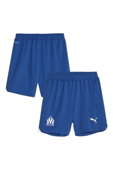 Puma Blue Olympique de Marseille Away Shorts 2023-24 Kids
