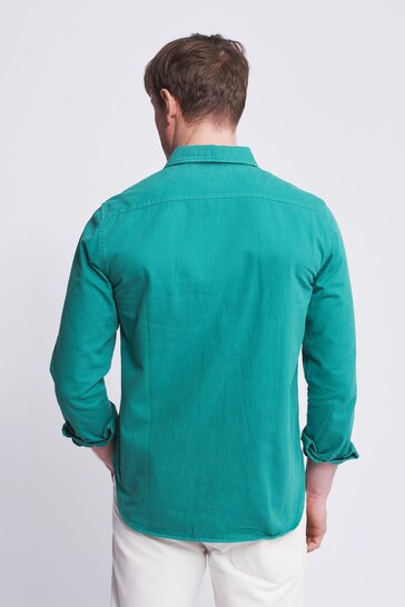 Aubin Normanby Cotton Twill Shirt