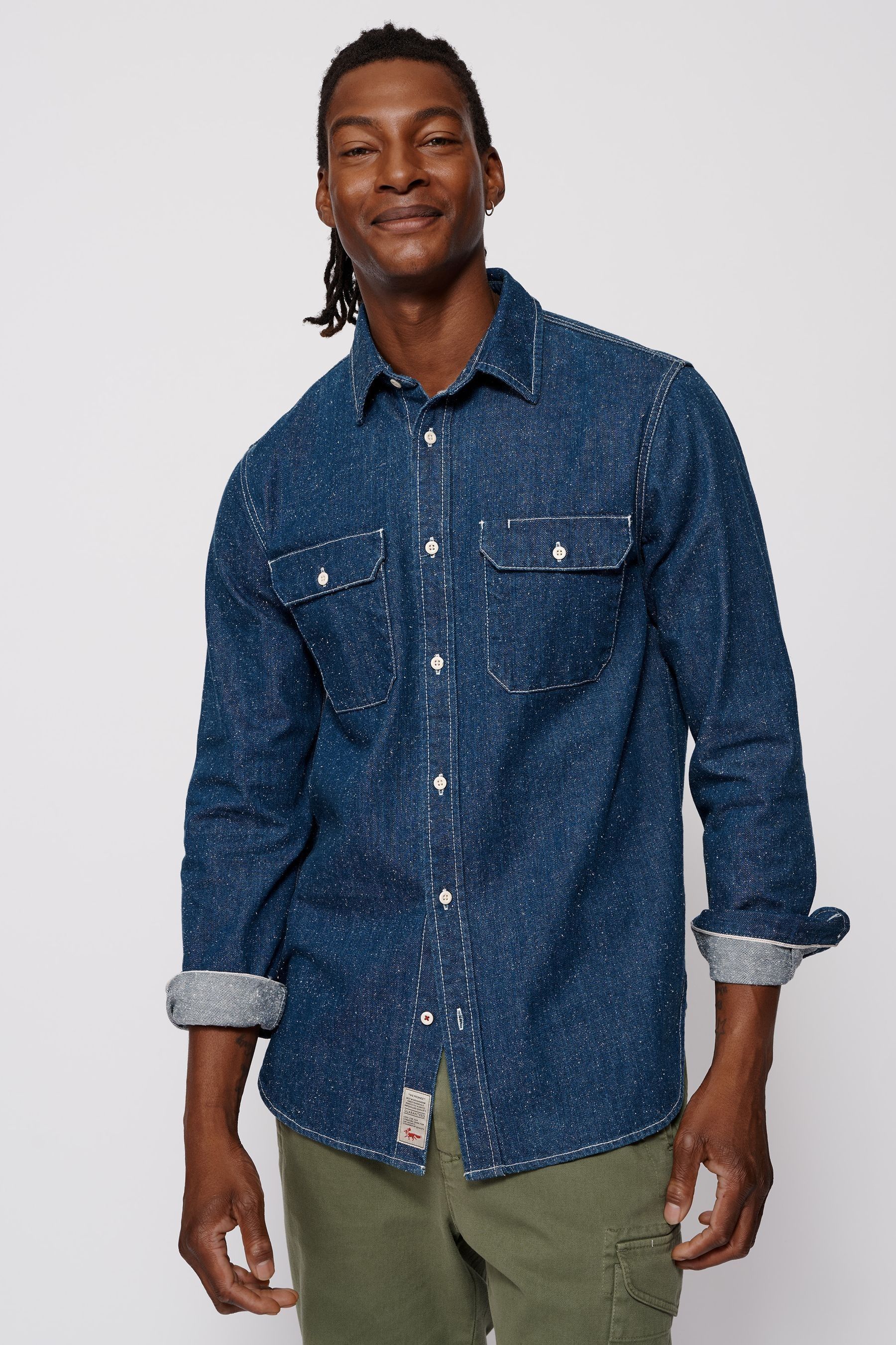 Selvedge shirt hot sale
