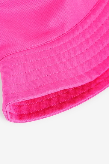 Bright Pink Bucket Hat (3mths-16yrs)