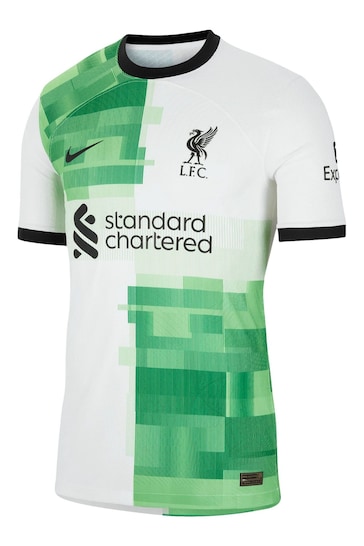 Nike White Liverpool Away Dri-Fit Adv Match Shirt - 2023-24