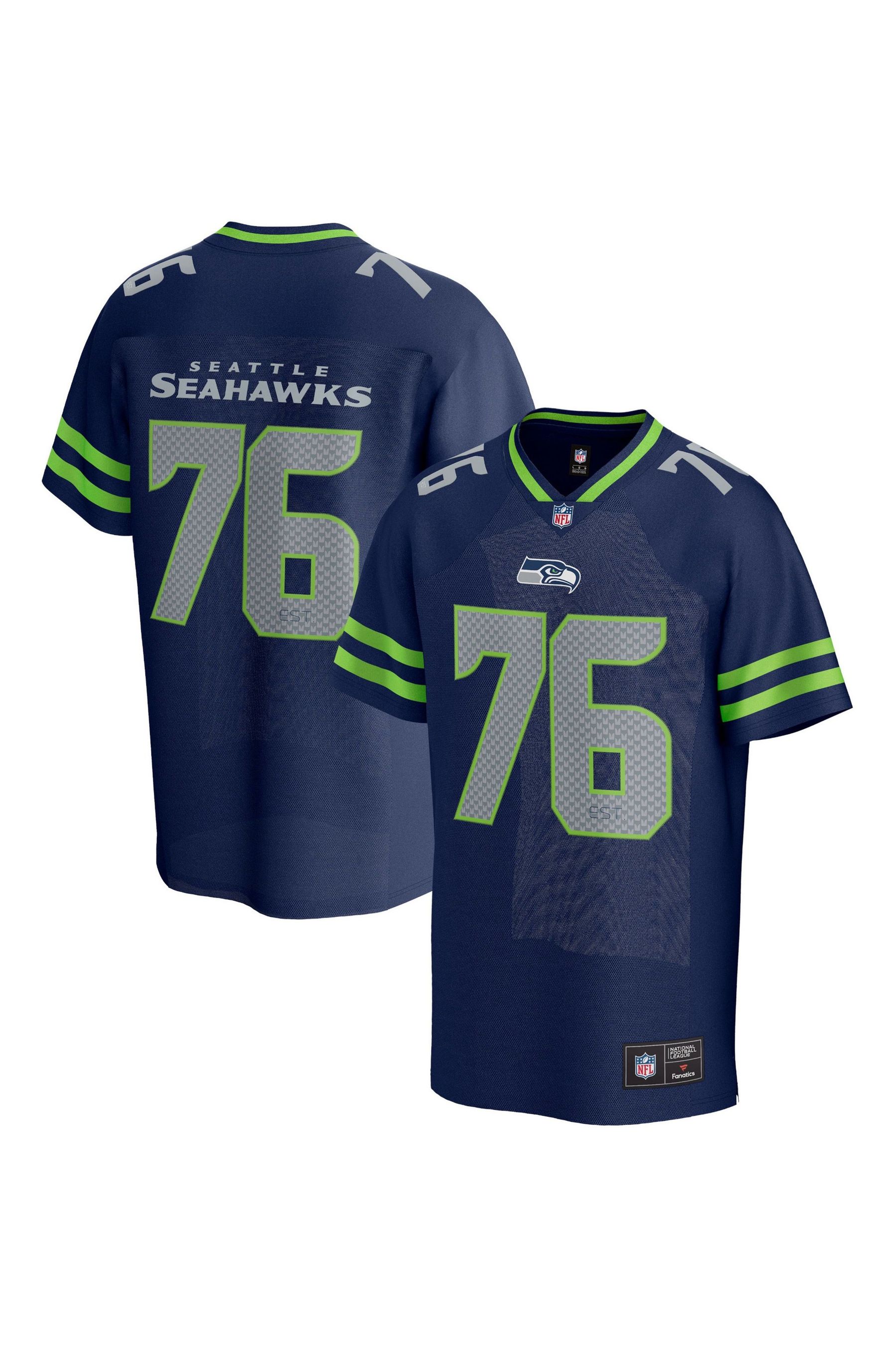 Blue seahawks jersey hotsell