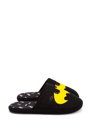 Vanilla Underground Black Batman Slippers