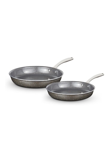 Tower Grey 2 Piece Frying Pan Set