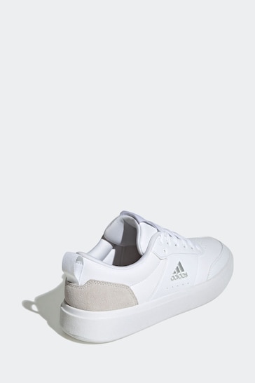 adidas White/Silver Sportswear Park Street Trainers