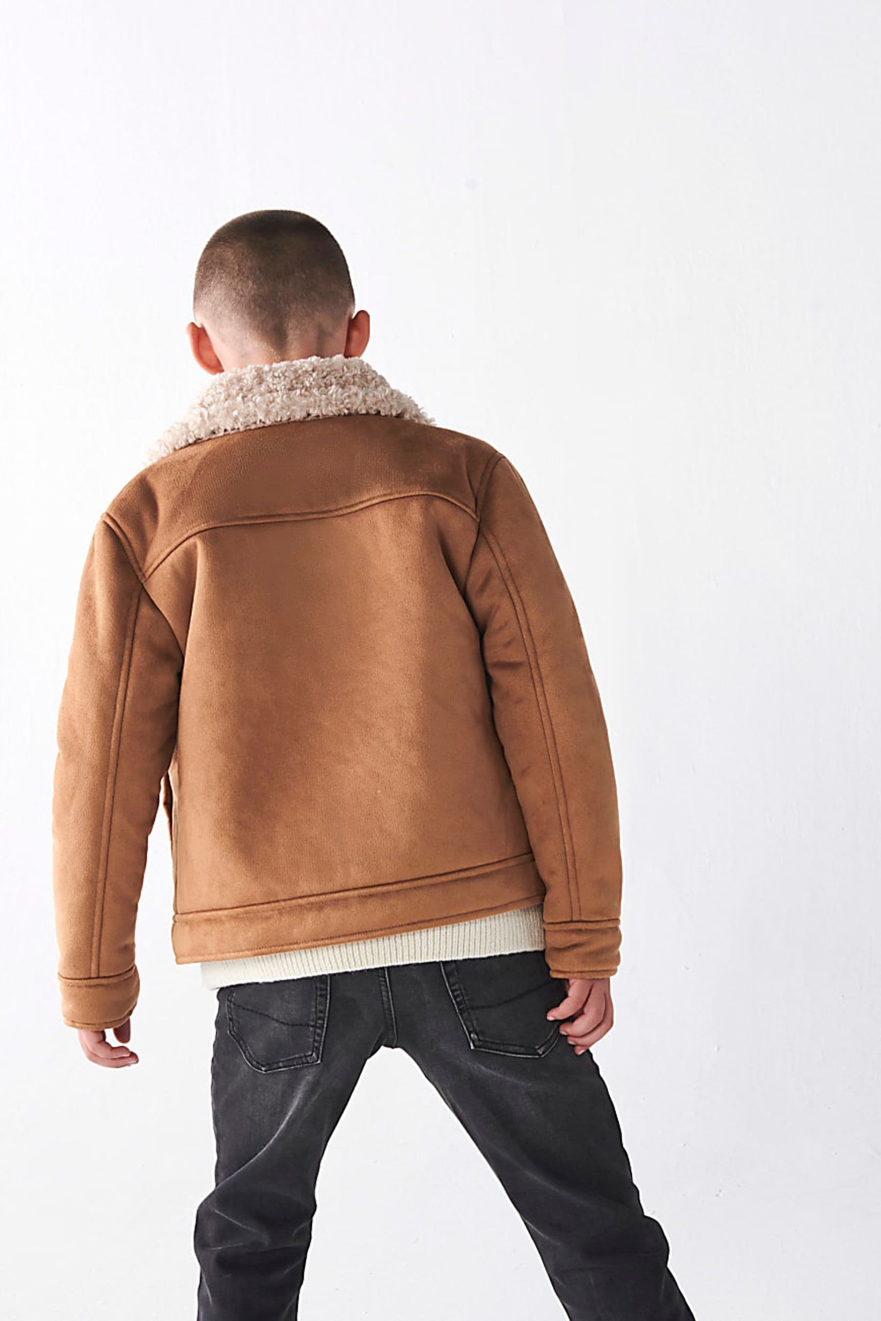Baby boy leather jacket river island shop
