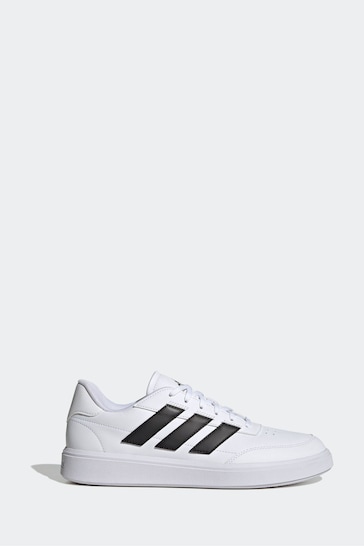 adidas Black White Courtblock Trainers