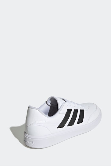 adidas Black White Courtblock Trainers