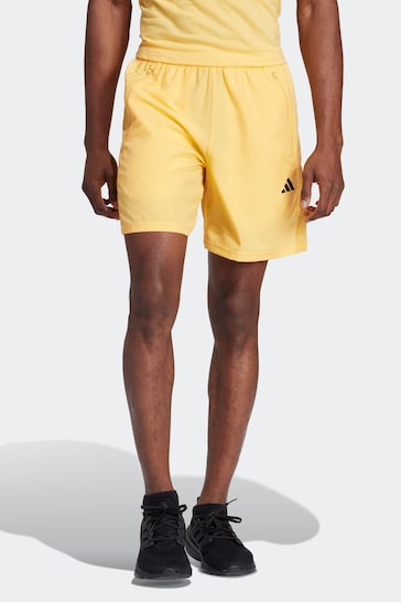 adidas Yellow Train Essentials Woven Training Shorts