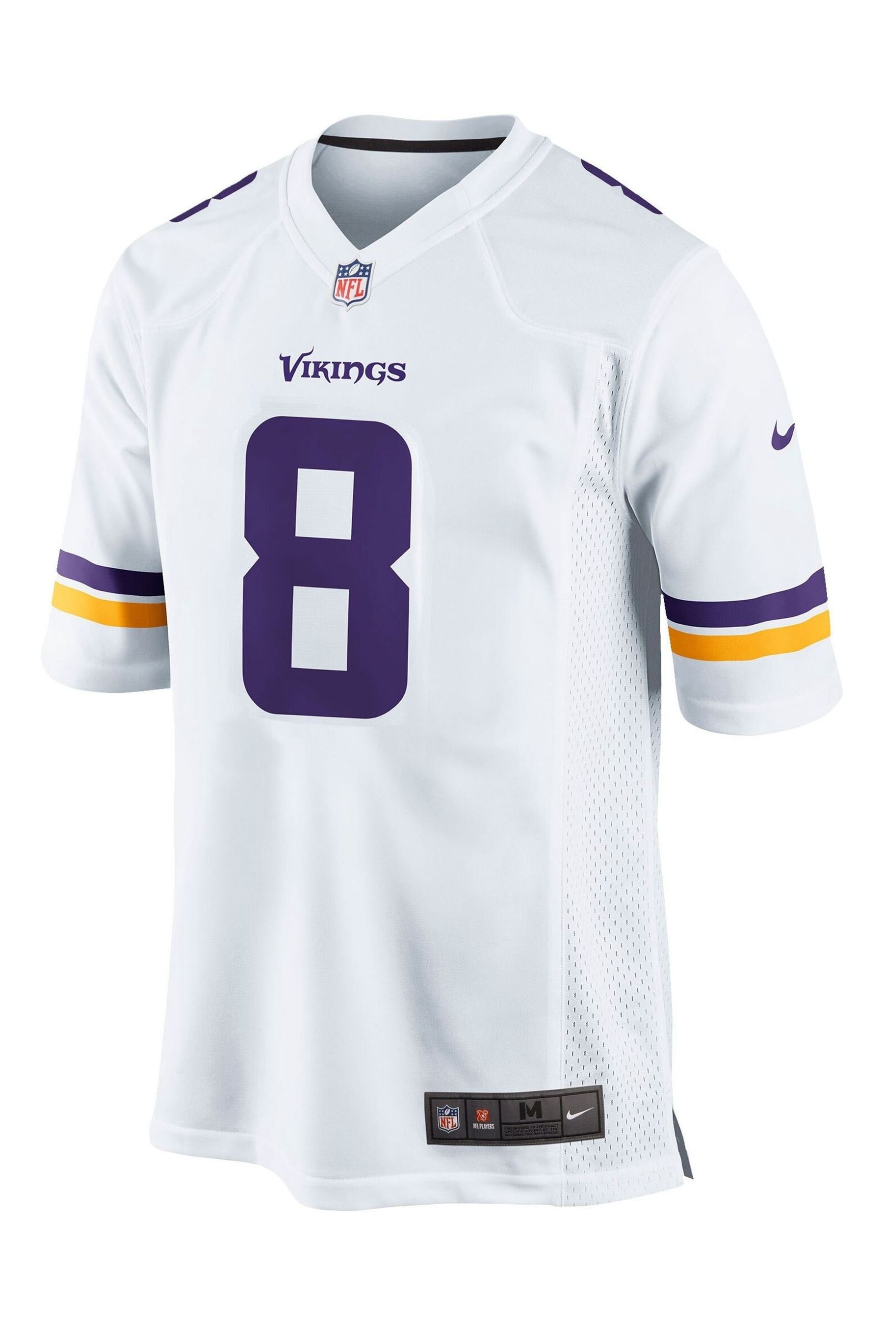 Vikings hot sale white jersey