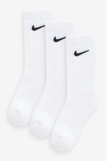 Nike White RN0027-001 Socks